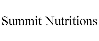 SUMMIT NUTRITIONS