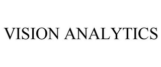 VISION ANALYTICS