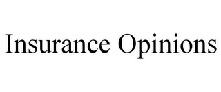INSURANCE OPINIONS