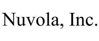 NUVOLA, INC.