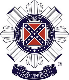 MILITARY ORDER OF STARS AND BARS DEO VINDICE