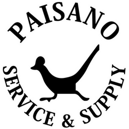 PAISANO SERVICE & SUPPLY