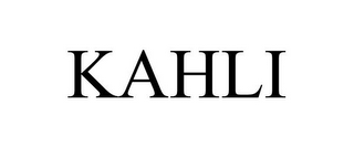 KAHLI