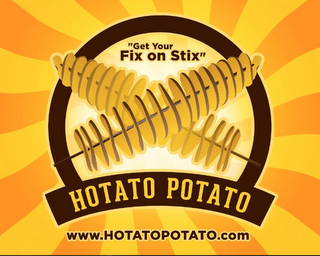 HOTATO POTATO "GET YOUR FIX ON STIX" WWW.HOTATOPOTATO.COM