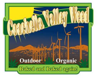 COACHELLA VALLEY WEED OUTDOOR ORGANIC BAKED AND BAKED AGAIN!