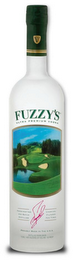 FV FUZZY'S ULTRA PREMIUM VODKA HANDCRAFTED AND BATCH DISTILLED FUZZY ZOELLER CHARCOAL FILTERED TEN TIMES PROUDLY MADE IN THE U.S.A. DISTILLED FROM GRAIN 750 ML - 40% ALCOHOL BY VOLUME - 80 PROOF