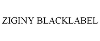 ZIGINY BLACKLABEL