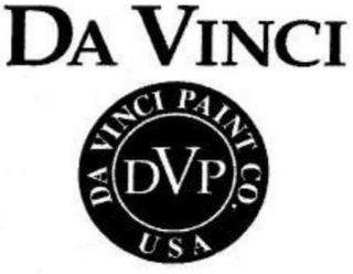 DA VINCI DA VINCI PAINT CO. USA DVP