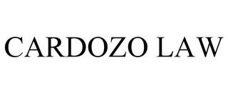 CARDOZO LAW