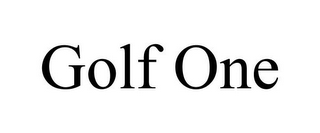 GOLF ONE