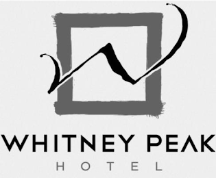 W WHITNEY PEAK HOTEL