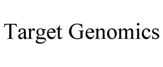 TARGET GENOMICS