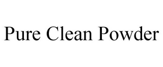 PURE CLEAN POWDER