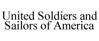 UNITED SOLDIERS AND SAILORS OF AMERICA
