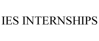 IES INTERNSHIPS