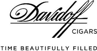 DAVIDOFF CIGARS TIME BEAUTIFULLY FILLED