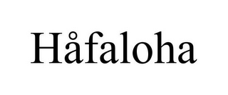 HÅFALOHA