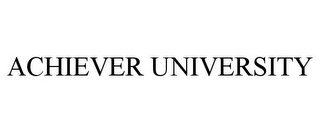 ACHIEVER UNIVERSITY