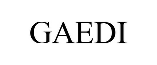 GAEDI