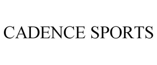 CADENCE SPORTS