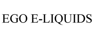 EGO E-LIQUIDS