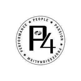 P4 PERFORMANCE PEOPLE PASSION PROFESSIONALISM