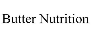 BUTTER NUTRITION