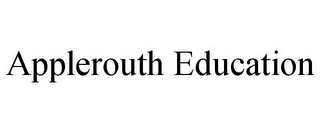 APPLEROUTH EDUCATION