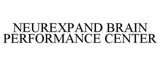 NEUREXPAND BRAIN PERFORMANCE CENTER