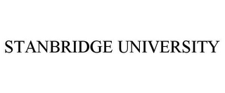 STANBRIDGE UNIVERSITY