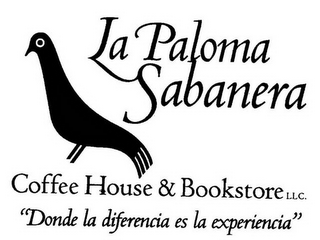 LA PALOMA SABANERA COFFEE HOUSE & BOOKSTORE "DONDE LA DIFERENCIA ES LA EXPERENCIA"