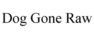 DOG GONE RAW