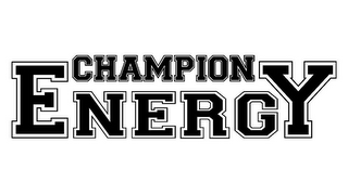 CHAMPION ENERGY