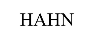 HAHN