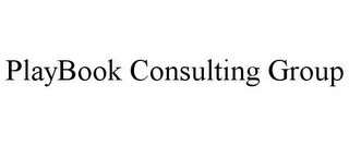 PLAYBOOK CONSULTING GROUP