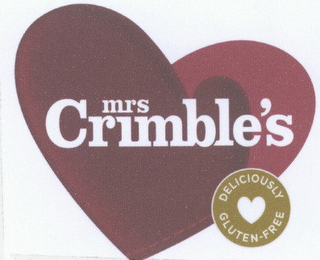 MRS CRIMBLE'S DELICIOUSLY GLUTEN-FREE