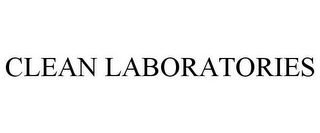 CLEAN LABORATORIES