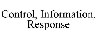 CONTROL, INFORMATION, RESPONSE