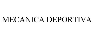 MECANICA DEPORTIVA