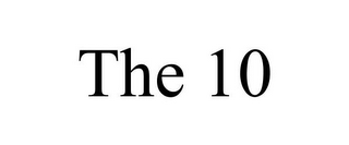 THE 10