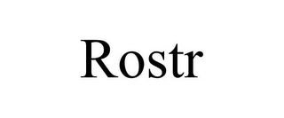 ROSTR