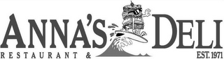 ANNA'S RESTAURANT & DELI EST. 1971