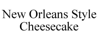 NEW ORLEANS STYLE CHEESECAKE