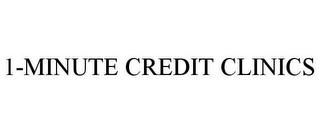 1-MINUTE CREDIT CLINICS