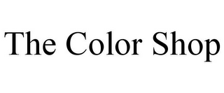 THE COLOR SHOP