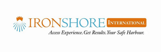 IRONSHORE INTERNATIONAL ACCESS EXPERIENCE. GET RESULTS. YOUR SAFE HARBOUR.