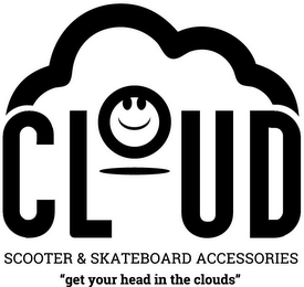 CLOUD SCOOTER & SKATEBOARD ACCESSORIES "GET YOUR HEAD IN THE CLOUDS"