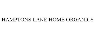 HAMPTONS LANE HOME ORGANICS