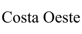 COSTA OESTE