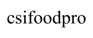 CSIFOODPRO